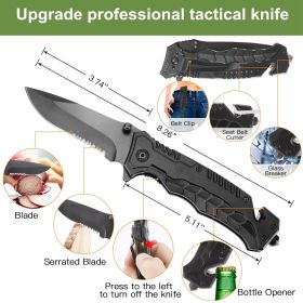 Emergency Survival Kit 30 In 1 Professional Survival Gear Equipment First Aid Supplies for SOS Tactical Hiking Hunting Camping Emergency Survival Kit 30 In 1 Professional Survival Gear Equipment First Aid Supplies for SOS Tactical Hiking Hunting Camping